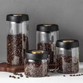 Airtight Vacuum Coffee Canister Set -  4 pcs