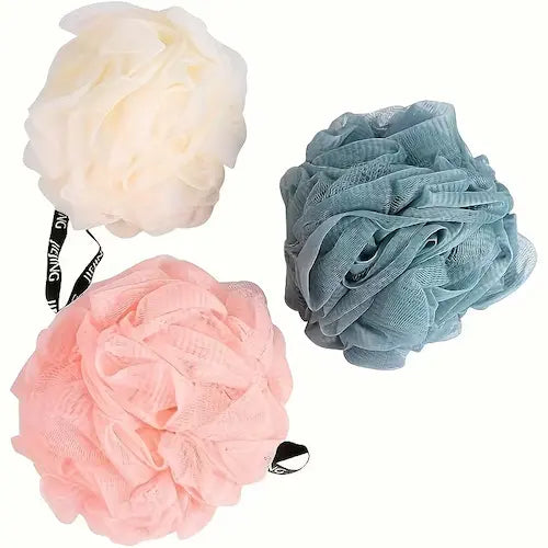 Super Soft Natural Loofah Bath Sponges - 3 pcs