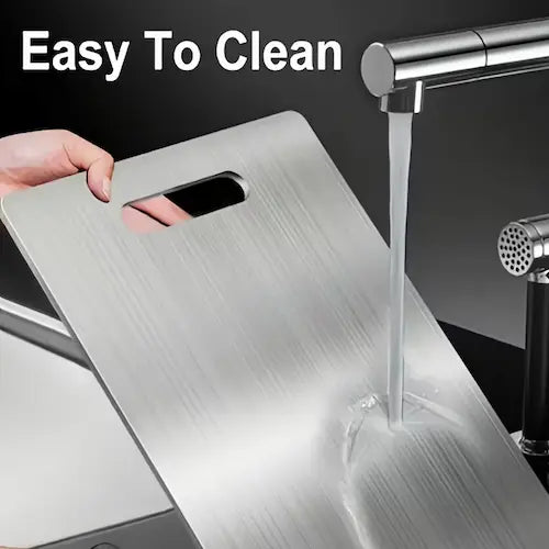 Set of 3 Premium 304 Stainless Steel Cutting Boards