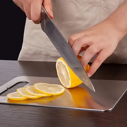 Set of 3 Premium 304 Stainless Steel Cutting Boards