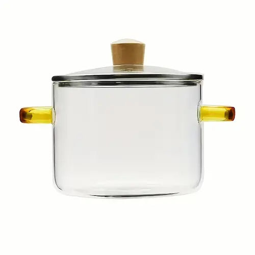 54oz Premium Borosilicate Glass Cooking Pot